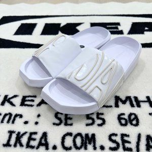 Women's Nike Jordan White Nola Slides